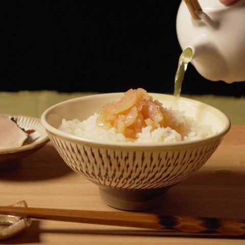いか明太子茶漬け