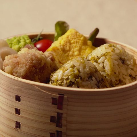 おにぎりでお弁当に